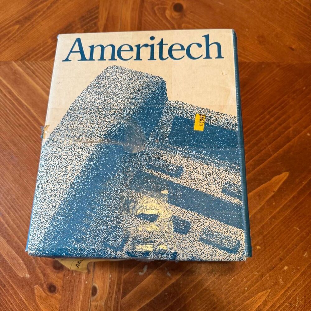 Ameritech Telephone Desk Business OS Black Vintage Corded Line Phone